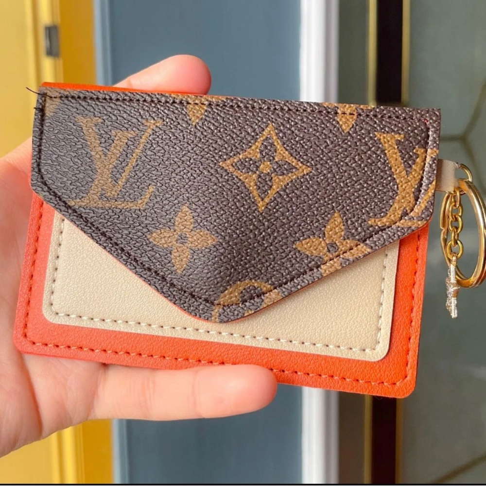 Louis Vuitton repurposed upcycled wallet